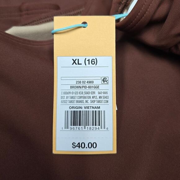 Women’s Onepiece Swimsuit Chain Strap | Kona Sol | X Large (16) - Picture 9 of 10